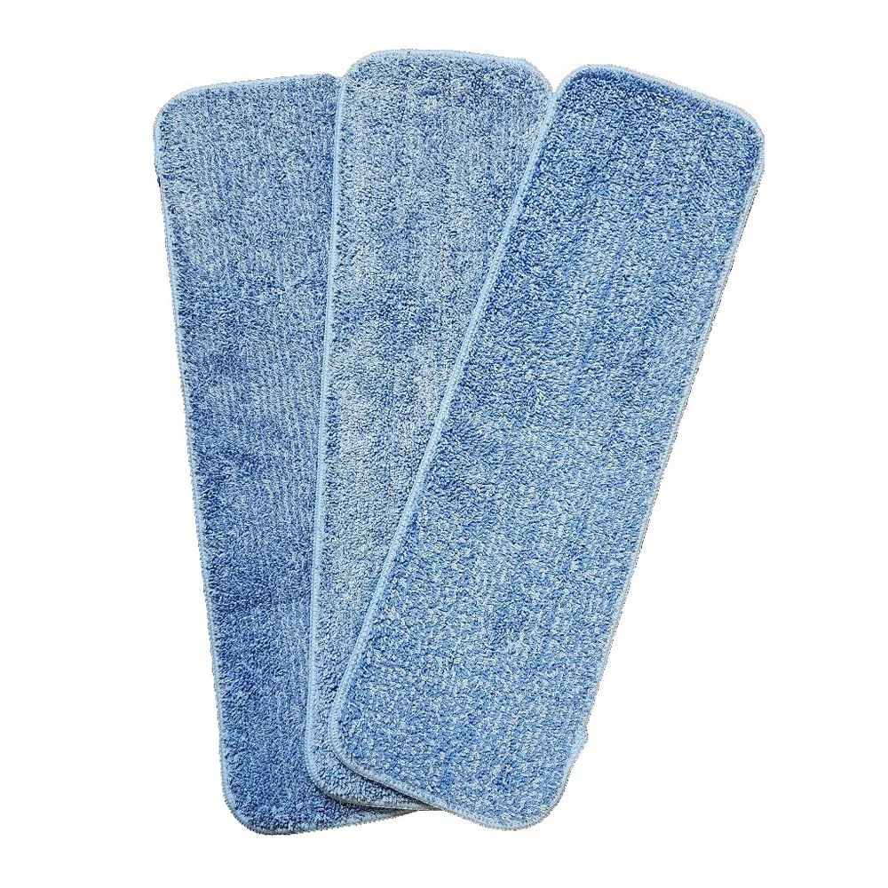 6‎ Pack 18 Inch Microfiber Dust Mop Pads / Microfiber Spray Mop Pads